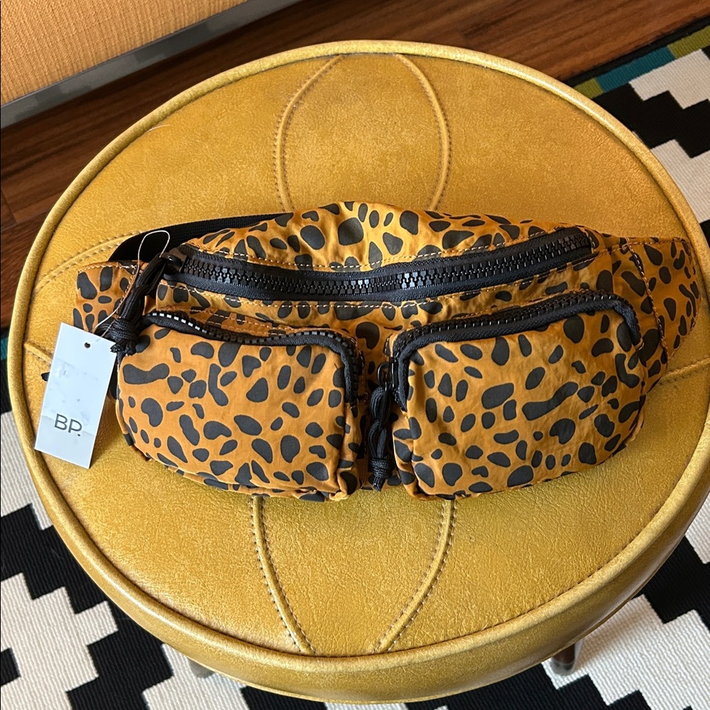 BP Cheetah Pattern Waist Bag